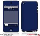 iPod Touch 4G Skin - Solids Collection Navy Blue
