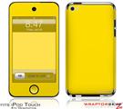 iPod Touch 4G Skin - Solids Collection Yellow