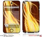 iPod Touch 4G Skin - Mystic Vortex Yellow