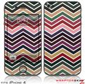 iPhone 4 Skin Zig Zag Colors 02