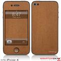 iPhone 4 Skin Wood Grain - Oak 02