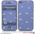 iPhone 4 Skin - Snowflakes (DOES NOT fit newer iPhone 4S)