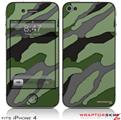 iPhone 4 Skin - Camouflage Green (DOES NOT fit newer iPhone 4S)