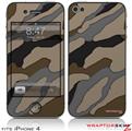 iPhone 4 Skin - Camouflage Brown (DOES NOT fit newer iPhone 4S)