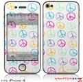 iPhone 4 Skin - Kearas Peace Signs (DOES NOT fit newer iPhone 4S)