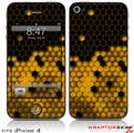 iPhone 4 Skin HEX Yellow