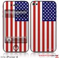 iPhone 4 Skin USA American Flag 01