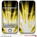 iPhone 4 Skin - Lightning Yellow (DOES NOT fit newer iPhone 4S)
