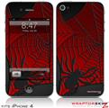 iPhone 4 Skin - Spider Web (DOES NOT fit newer iPhone 4S)