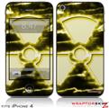 iPhone 4 Skin - Radioactive Yellow (DOES NOT fit newer iPhone 4S)