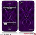 iPhone 4 Skin - Abstract 01 Purple (DOES NOT fit newer iPhone 4S)