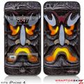 iPhone 4 Skin - Tiki God 01 (DOES NOT fit newer iPhone 4S)