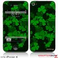 iPhone 4 Skin - St Patricks Clover Confetti (DOES NOT fit newer iPhone 4S)