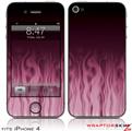 iPhone 4 Skin - Fire Pink (DOES NOT fit newer iPhone 4S)