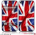 iPhone 4 Skin - Union Jack 01