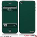 iPhone 4 Skin - Solids Collection Hunter Green