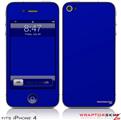 iPhone 4 Skin - Solids Collection Royal Blue