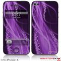 iPhone 4 Skin - Mystic Vortex Purple
