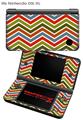 Nintendo DSi XL Skin Zig Zag Colors 01