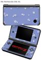 Nintendo DSi XL Skin Snowflakes