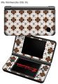Nintendo DSi XL Skin Boxed Chocolate Brown