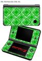 Nintendo DSi XL Skin Wavey Green