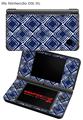 Nintendo DSi XL Skin Wavey Navy Blue