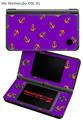 Nintendo DSi XL Skin Anchors Away Purple