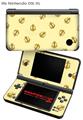 Nintendo DSi XL Skin Anchors Away Yellow Sunshine