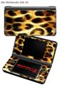Nintendo DSi XL Skin Fractal Fur Leopard