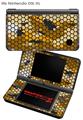 Nintendo DSi XL Skin HEX Mesh Camo 01 Orange