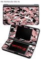 Nintendo DSi XL Skin WraptorCamo Digital Camo Pink