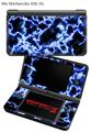 Nintendo DSi XL Skin Electrify Blue