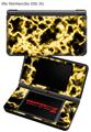 Nintendo DSi XL Skin Electrify Yellow