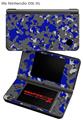 Nintendo DSi XL Skin WraptorCamo Old School Camouflage Camo Blue Royal