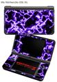 Nintendo DSi XL Skin Electrify Purple
