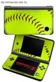 Nintendo DSi XL Skin Softball