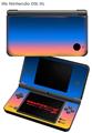 Nintendo DSi XL Skin Smooth Fades Sunset