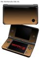 Nintendo DSi XL Skin Smooth Fades Bronze Black