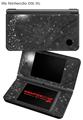 Nintendo DSi XL Skin Stardust Black