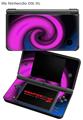 Nintendo DSi XL Skin Alecias Swirl 01 Purple