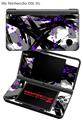Nintendo DSi XL Skin Abstract 02 Purple