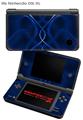 Nintendo DSi XL Skin Abstract 01 Blue