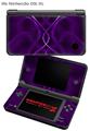 Nintendo DSi XL Skin Abstract 01 Purple