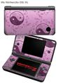 Nintendo DSi XL Skin Feminine Yin Yang Purple