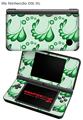 Nintendo DSi XL Skin Petals Green