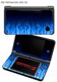 Nintendo DSi XL Skin Fire Blue