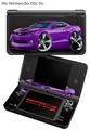 Nintendo DSi XL Skin 2010 Camaro RS Purple