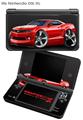 Nintendo DSi XL Skin 2010 Camaro RS Red