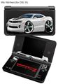 Nintendo DSi XL Skin 2010 Camaro RS White